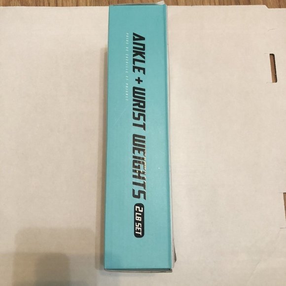 New Jillian Ankle or Wrist weights 1lb each 2# set Cardio workout Rehab fit Yoga - Picture 5 of 6